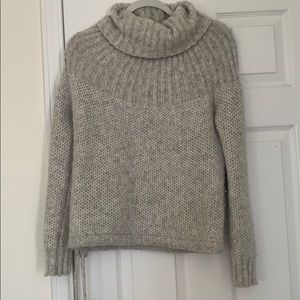 Madewell Sweater Grey Turtleneck